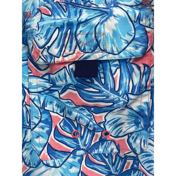 Vineyard Vines Men's Size Large Swim Trunks‎ Floral Tropical Lined - Picture 4 of 5
